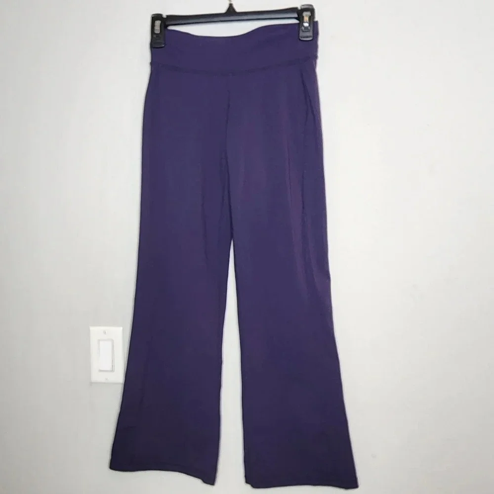 Athleta‎ purple flare leggings size xsp